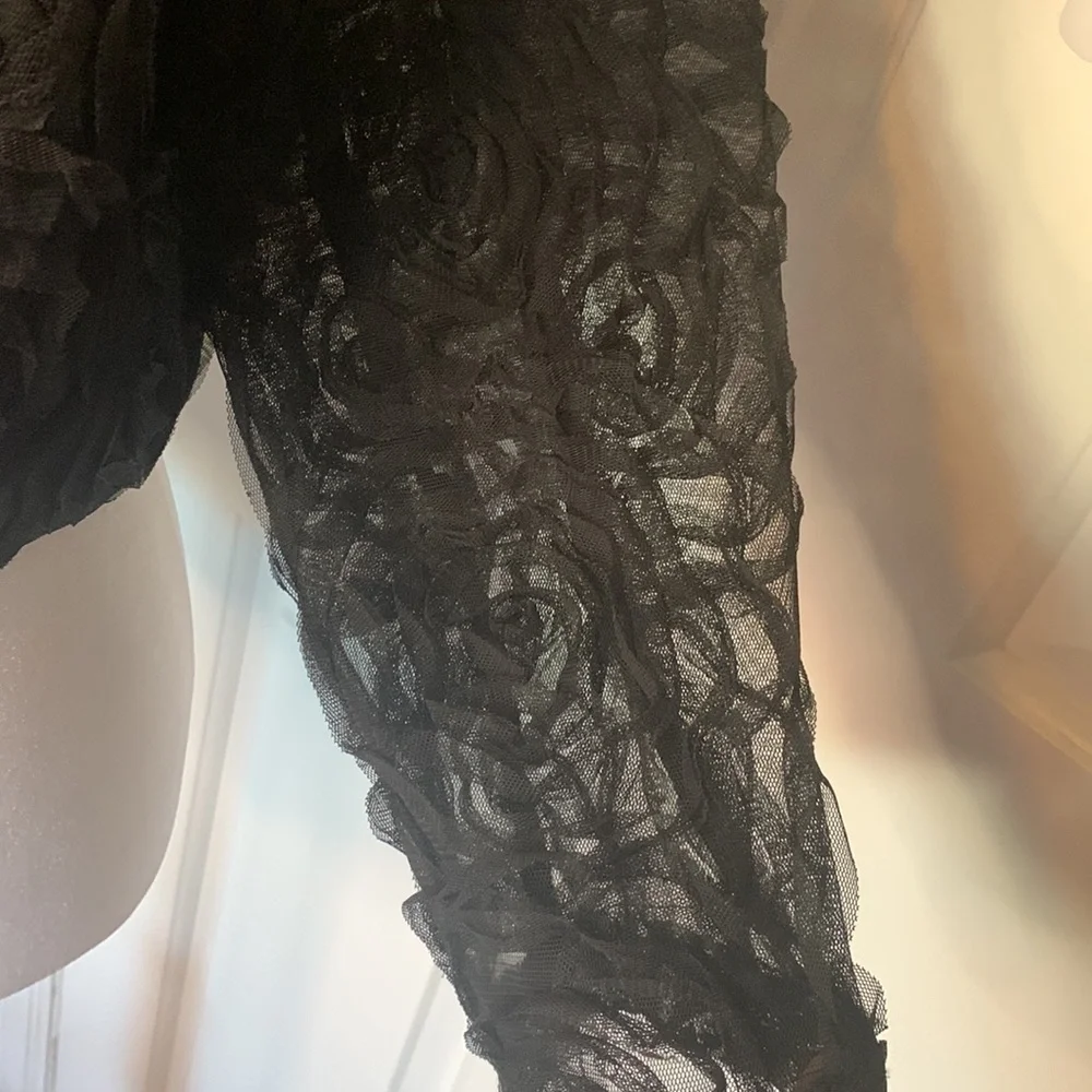 🤎Vintage rosette bolero - Picture 4 of 8